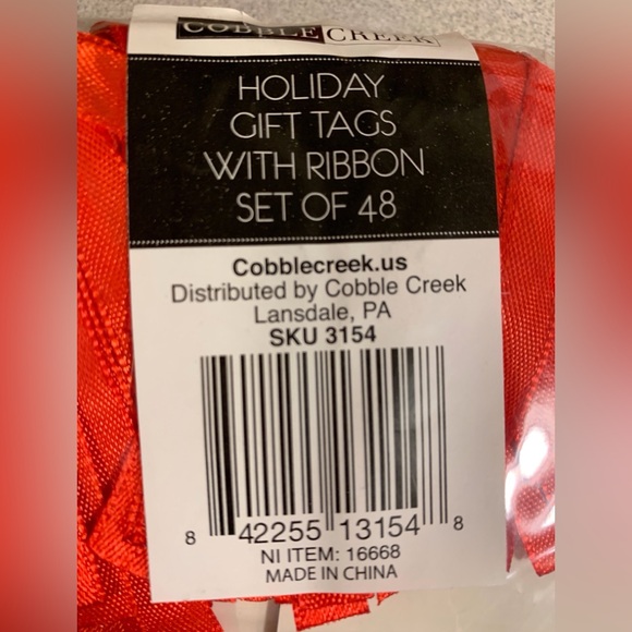 Christmas Gift Tag Bundle 3M & Cobblestone Creek NWT - Picture 2 of 6